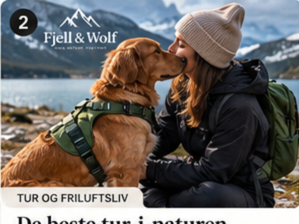 Fjell & Wolf: De beste turvanene for aktive hunder